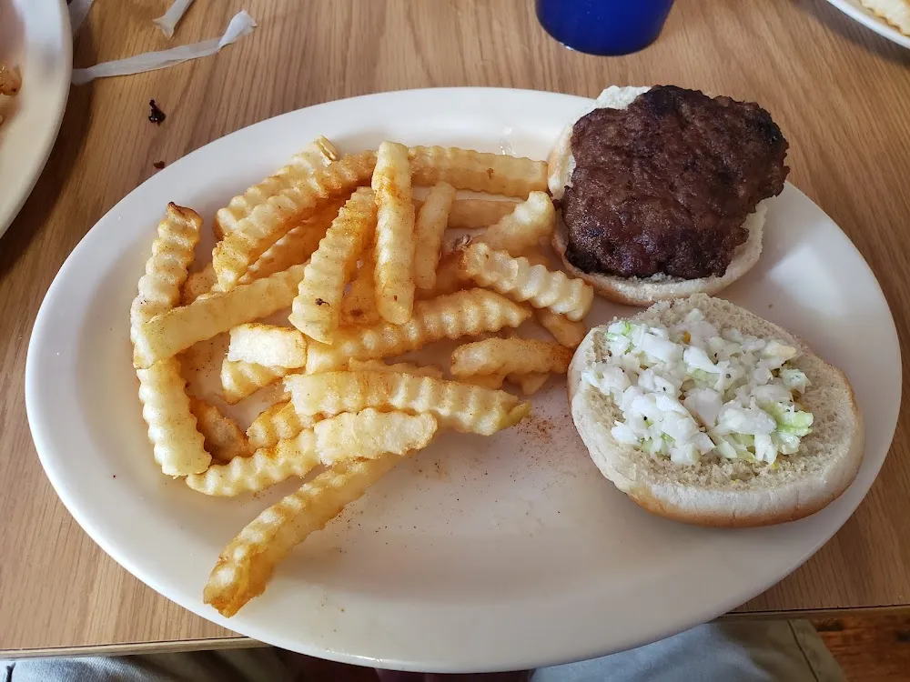 Smithy Burger and Fries